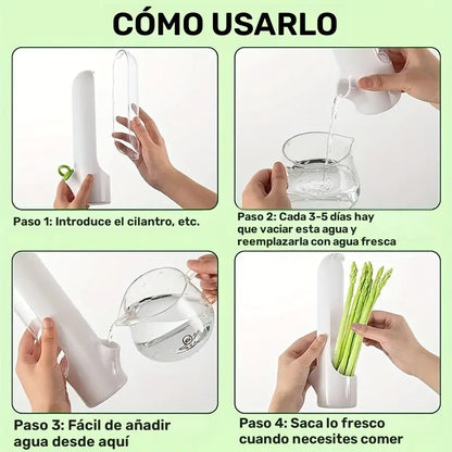 Conservador de Hierbas y Vegetales